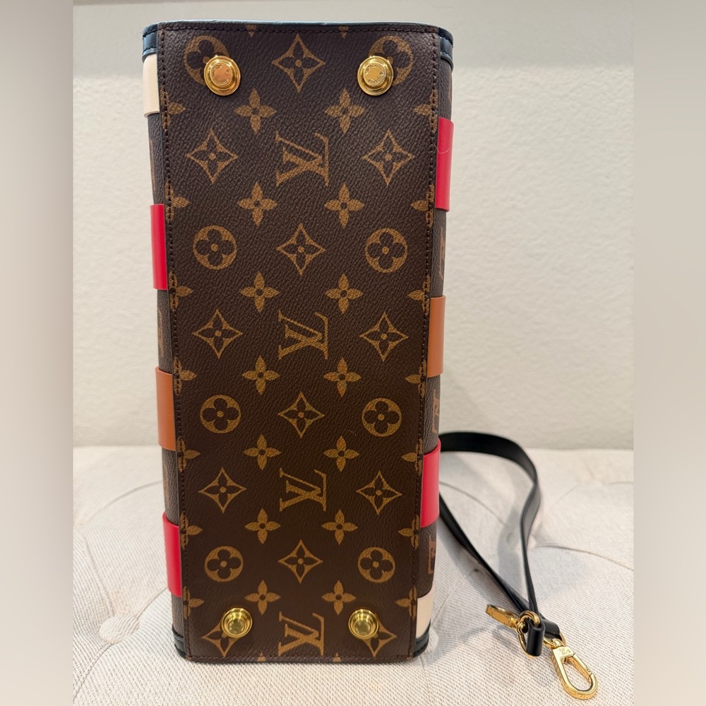 Louis Vuitton City Steamer Damier Tressage Monogram Canvas & Leather MM - Picture 10 of 15